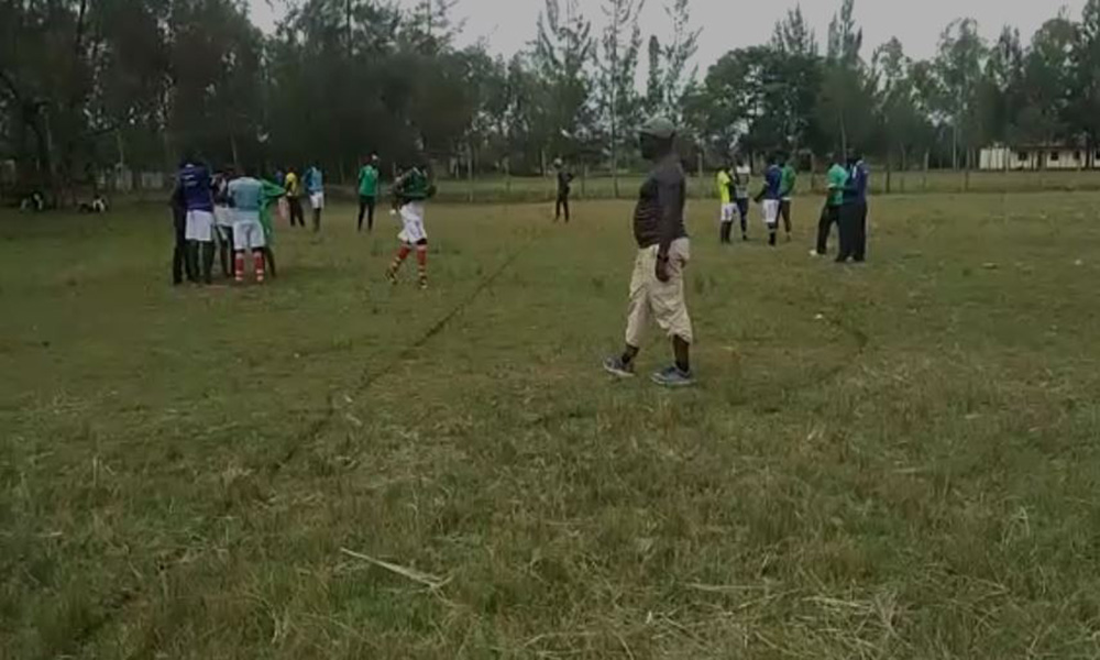 The Inauguration Of Odhong Football Club In Nyakach-Kisumu County By The ARIN Convener Dr. Joanes Atela